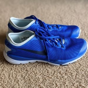 Nike Women's Blue Flex Supreme TR 4 Racer - Size 9